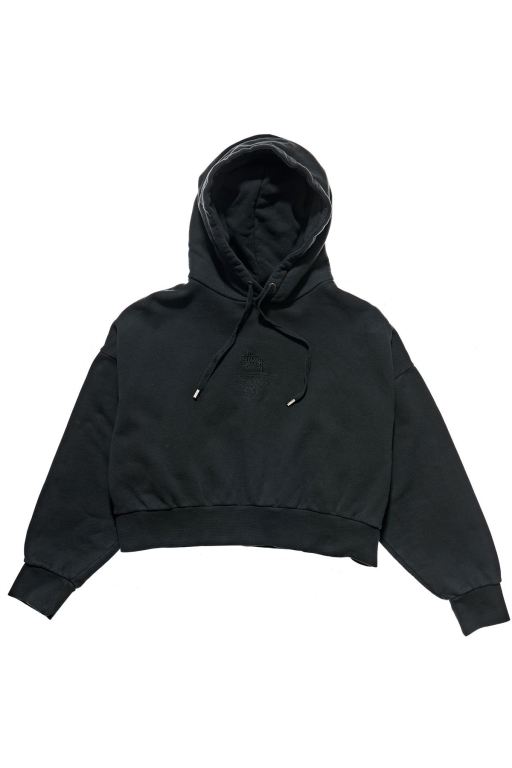 Stussy Womens Cities Hoodie Black - KZVBE1497